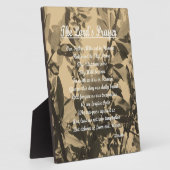 Plaque Photo La prière des seigneurs (Côté)