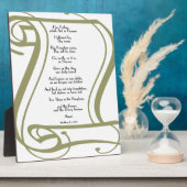 Plaque Photo La prière des seigneurs (Côté)