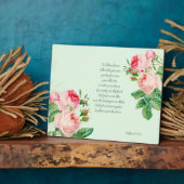 Plaque Photo La prière du Seigneur (Côté)