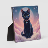 Plaque Photo La Reine Du Ciel De Chat Noir (Recto)