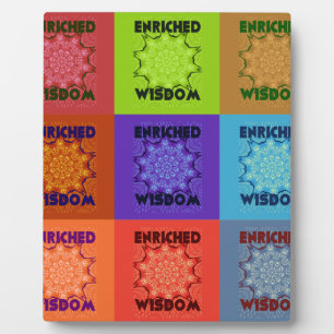 Plaque Photo La sagesse de Hakuna Matata enrichie