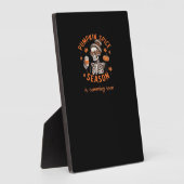 Plaque Photo La saison des épices citrouilles commence bientôt  (Côté)