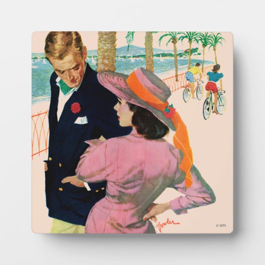 Plaque Photo La stratégie de l'amour (Devant)