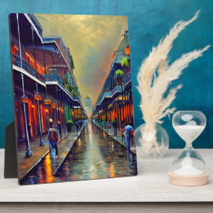 Plaque Photo La table d'Art numérique du quartier français