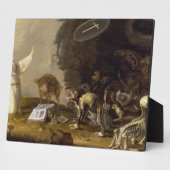 Plaque Photo La tentation de St. Anthony (panneau) (Côté)