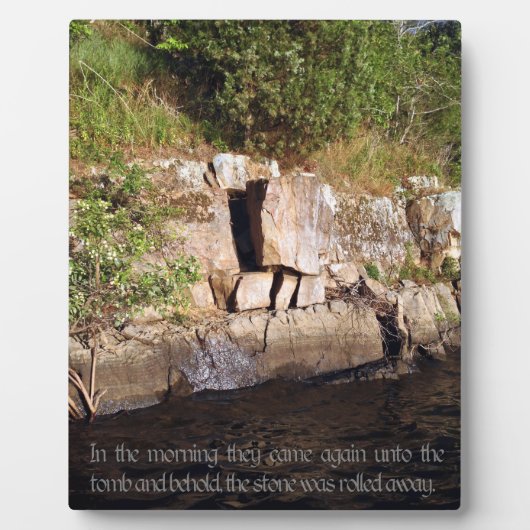 Plaque Photo La Tombe de Jésus (Devant)