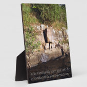 Plaque Photo La Tombe de Jésus (Côté)