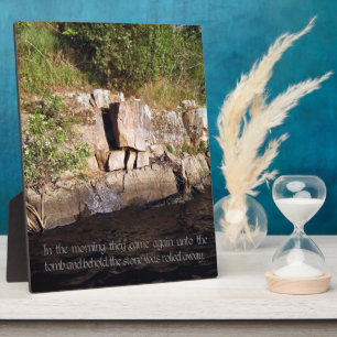 Plaque Photo La Tombe de Jésus toile Imprimer