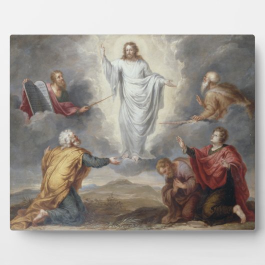 Plaque Photo La Transfiguration (huile sur cuivre) (Devant)