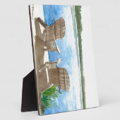 Plaque Photo La vie est meilleure au lac (Côté)