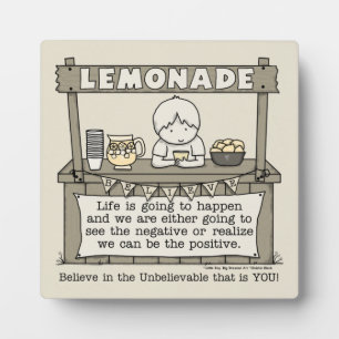 Plaque Photo La vie se passe