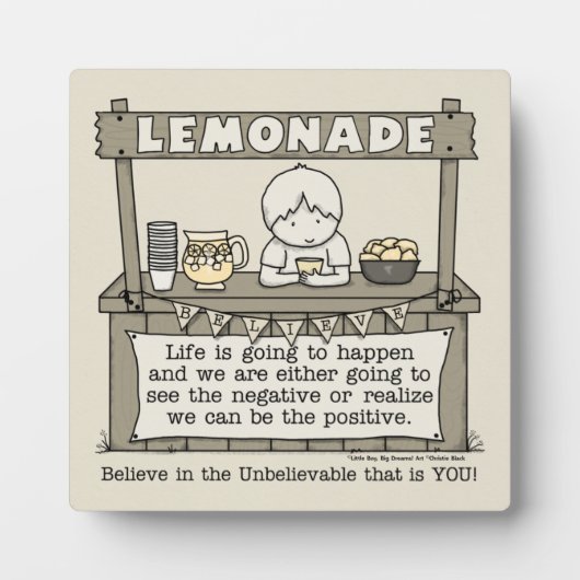 Plaque Photo La vie se passe (Devant)