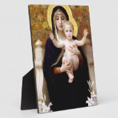 PLAQUE PHOTO LA VIERGE DES MENSONGES PAR WILLIAM BOUGUEREAU (Côté)