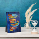 Plaque Photo La ville flottante (Côté)