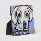 Plaque Photo Labrador Retriever (Recto)