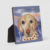 Plaque Photo Labrador Retriever (Recto)