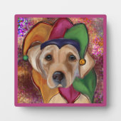 PLAQUE PHOTO LABRADOR RETRIEVER            (Devant)