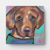 PLAQUE PHOTO LABRADOR RETRIEVER            (Devant)