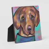 PLAQUE PHOTO LABRADOR RETRIEVER            (Recto)