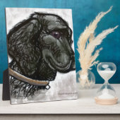 Plaque Photo Labrador Retriever (Côté)