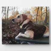 Plaque Photo Labrador Retriever Chasseur de canard L'arme ultim (Devant)