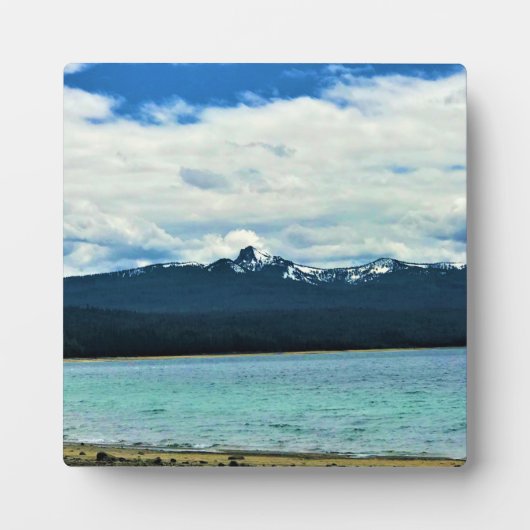 Plaque Photo Lac Crescent (Devant)