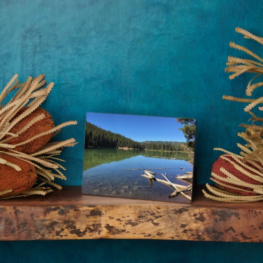 Plaque Photo Lac Devil (Côté)