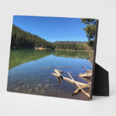 Plaque Photo Lac Devil (Côté)