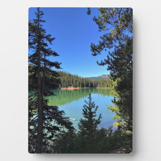 Plaque Photo Lac Devil (Devant)