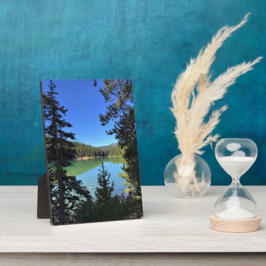 Plaque Photo Lac Devil (Côté)