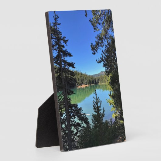Plaque Photo Lac Devil (Côté)