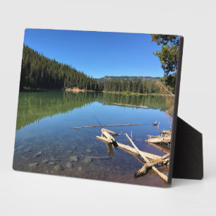Plaque Photo Lac du Diable, OR