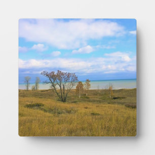 Plaque Photo Lac Michigan, Sheboygan, Wisconsin
