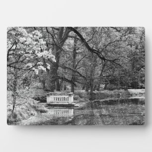 Plaque Photo Lac romatique