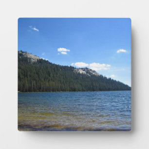 Plaque Photo Lac Tenaya, Parc national de Yosemite, CA