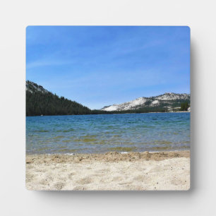 Plaque Photo Lac Tenaya, Yosemite, CA