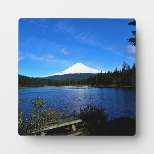 Plaque Photo Lac Trillium (Devant)