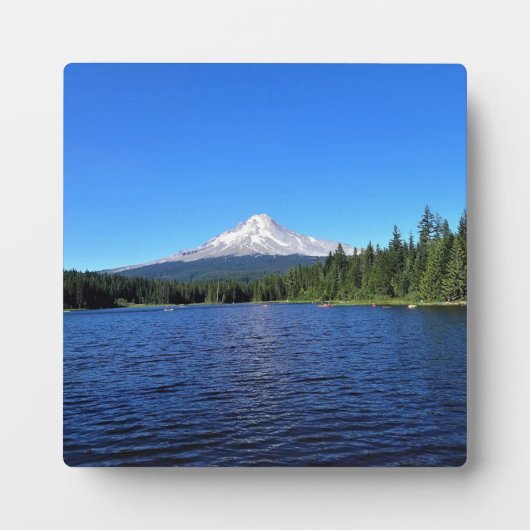 Plaque Photo Lac Trillium, OR (Devant)