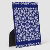 Plaque Photo Lace de Snowflakes (Côté)
