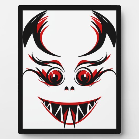 PLAQUE PHOTO LADY VAMPIRE (Devant)