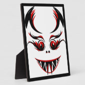 PLAQUE PHOTO LADY VAMPIRE (Côté)