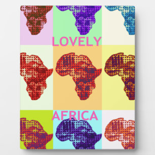 PLAQUE PHOTO L'AFRIQUE AMOUREUSE