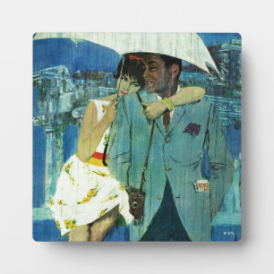 Plaque Photo L'amour arrive à Miss Lucas