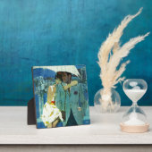 Plaque Photo L'amour arrive à Miss Lucas (Insitu)