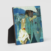 Plaque Photo L'amour arrive à Miss Lucas (Recto)