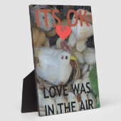 Plaque Photo L'amour était dans l'air (Côté)