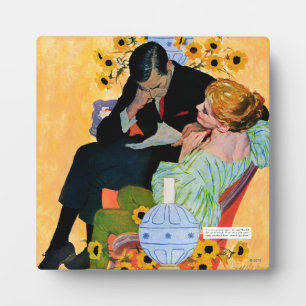 Plaque Photo L'amour meurt lentement