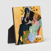 Plaque Photo L'amour meurt lentement (Recto)