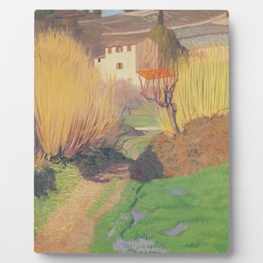 Plaque Photo Landscape at Lagnes (Devant)