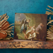 Plaque Photo L'ange de la miséricorde, c.1746 (huile sur toile) (Côté)